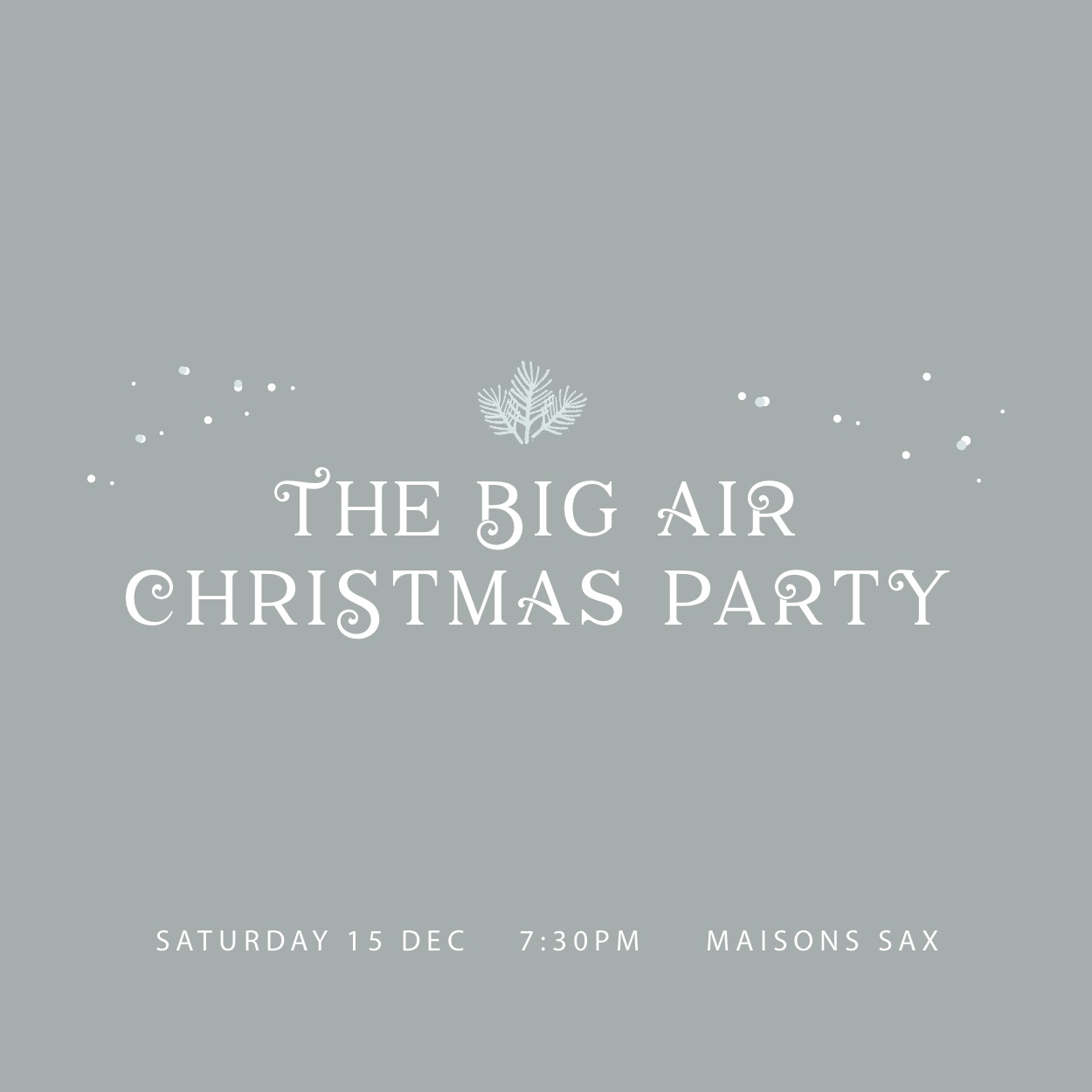 Big Air Christmas Party